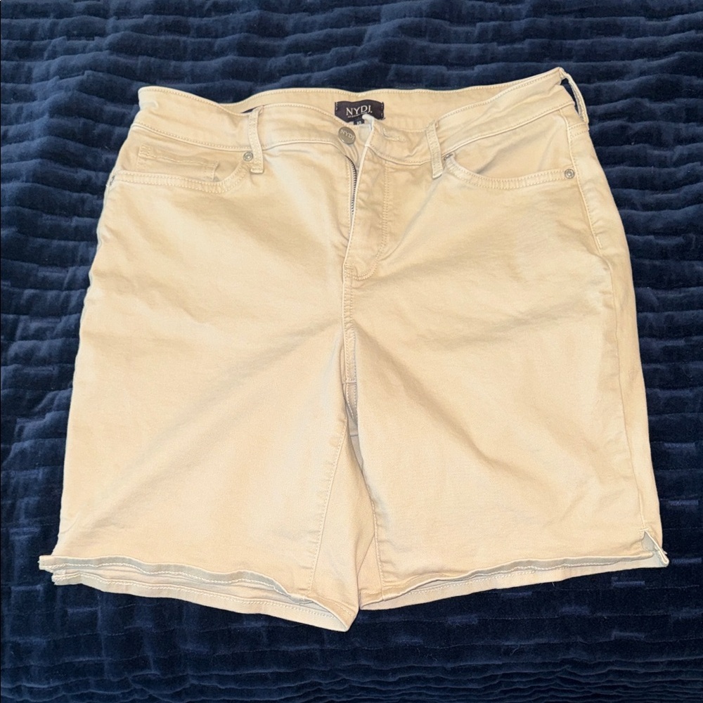 NYDJ Women's Cream Jean Shorts
